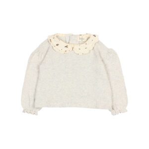 BUHO / baby / romance sweatshirt / light grey