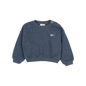 BUHO / baby / soft fleece sweatshirt / antic blue
