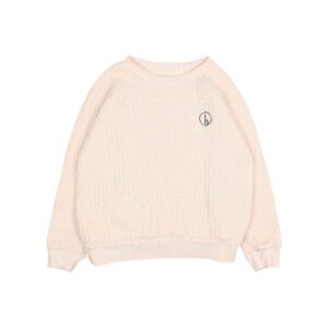 BUHO / kids / padded sweatshirt / cream pink