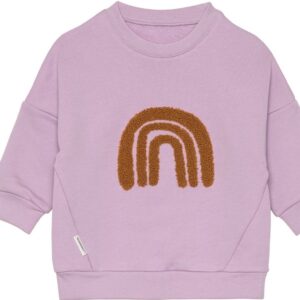 Kids sweater / rainbow / lilac