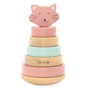 Trixie  / Houten stapeltoren / Mrs cat