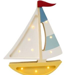 Little Lights / lamp / sailboat / Mustard